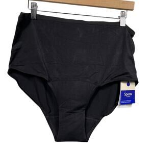 Speax by Thinx Black Hi-Waisted Underwear / Size-3XL